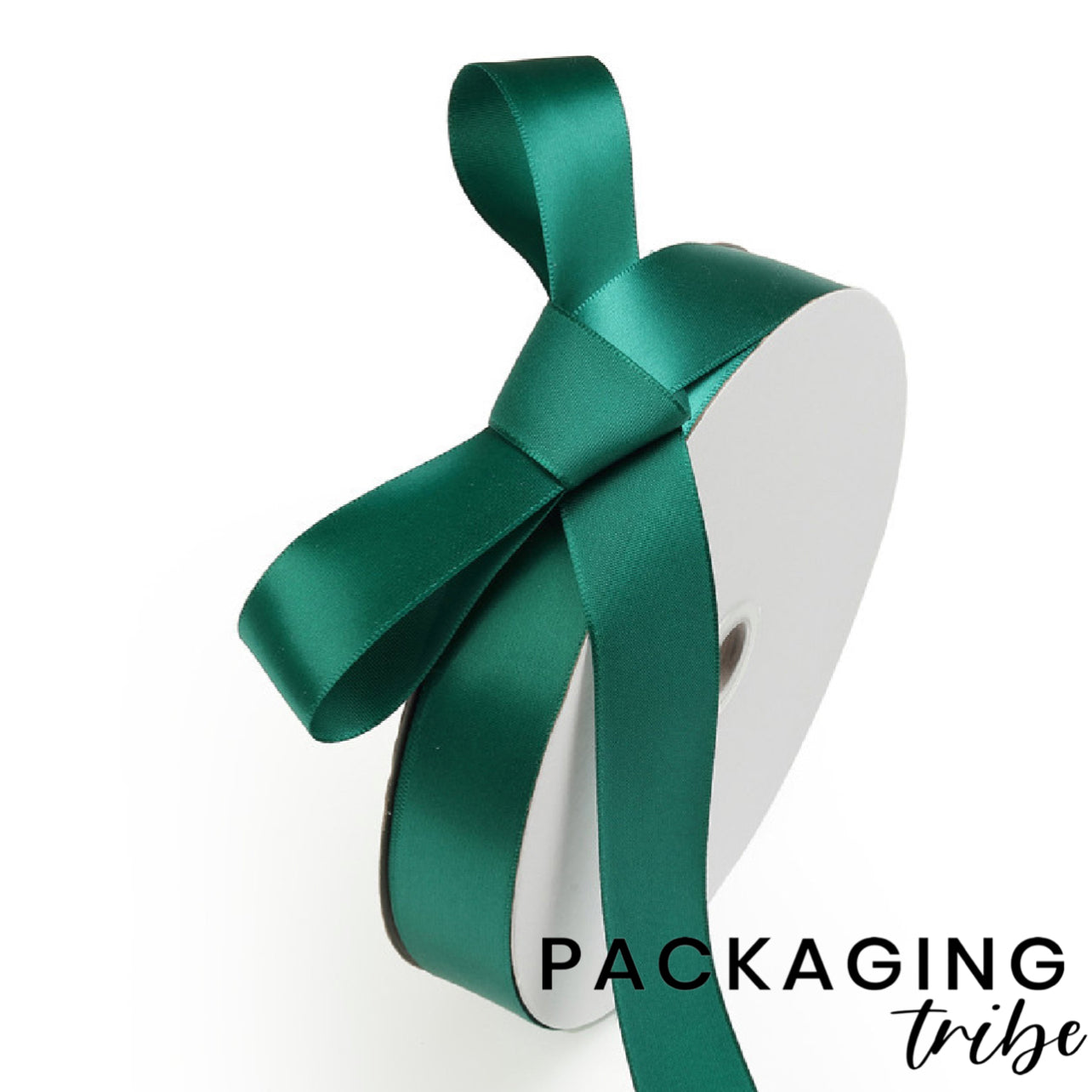 Double Sided Satin Ribbons - Emerald Green