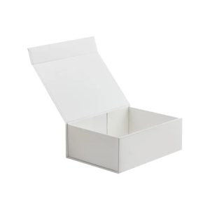 White Magnetic Closure Rigid Gift Box - LARGE - 25 PACKS - 330L x 255W x 115H mm